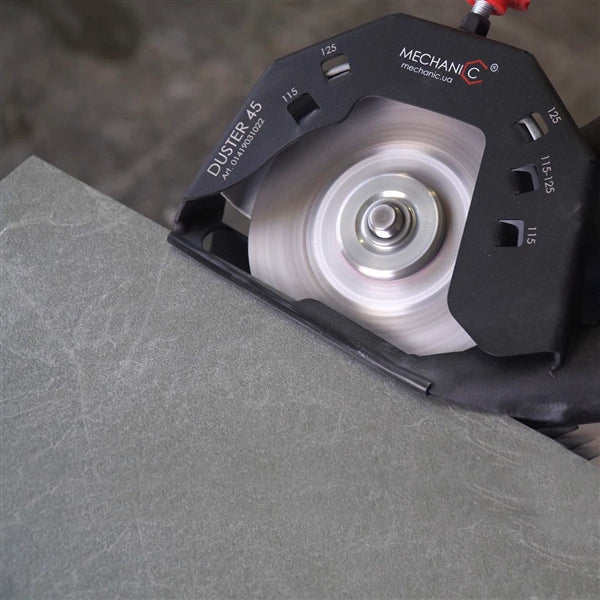 MECHANIC DUSTER 45 5" DUST SHROUD FOR ANGLE GRINDERS