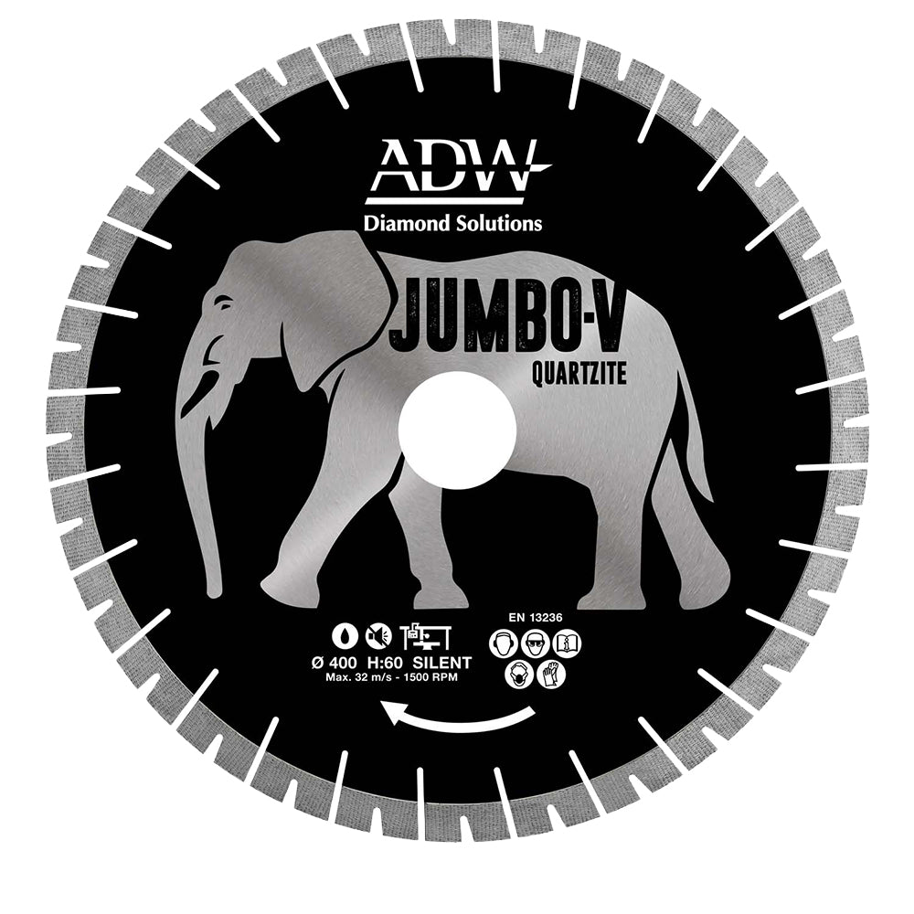 ADW BRIDGE SAW BLADE JUMBO V FOR QUARTZITE