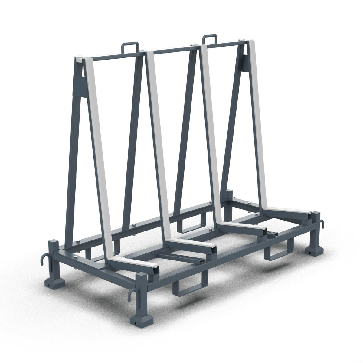 ABACO HEAVY-DUTY STACKING SINGLE SIDED SLAB A-FRAME STORAGE RACK – ASSA48