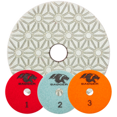 D.D.T BADGER THREE STEP POLISHING PADS