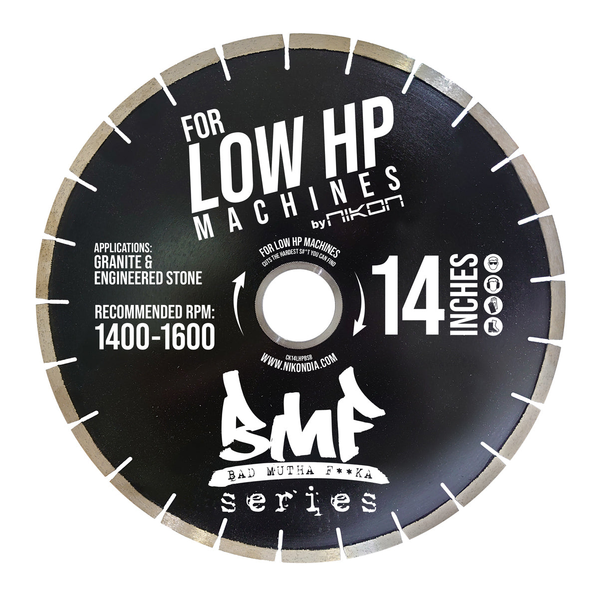 BMF™ SERIES BRIDGE SAW BLADE FOR LOW HP MACHINES - Detroitdiamondtools