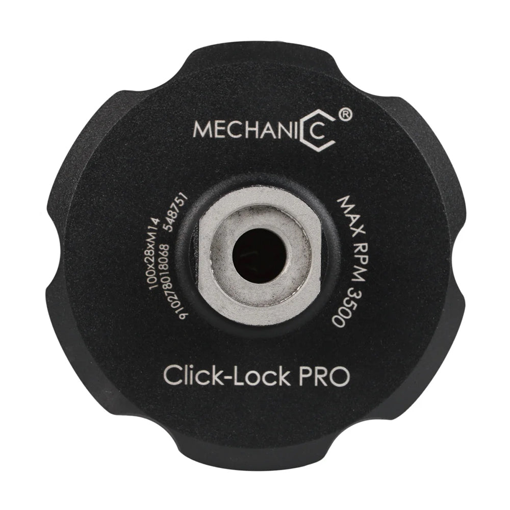 MECHANIC CLICK-LOCK UNI MAGNETIC POLISHING BASE FOR ANGLE GRINDERS