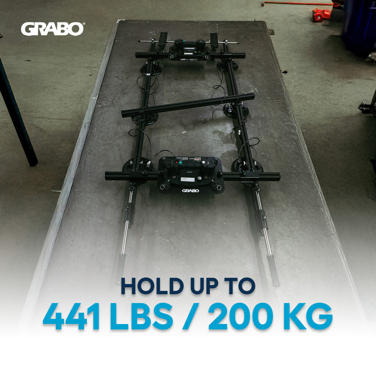 GRABO PANEL PRO™ LARGE FORMAT PANEL TRANSPORT SYSTEM