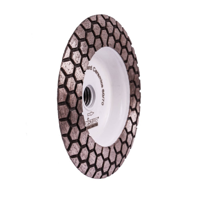 DISTAR HARD CERAMICS DGM-S 4" GRINDING CUP 5/8-11 – GRANITE & PORCELAIN FINISHING