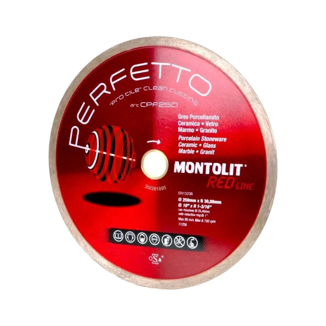 MONTOLIT PERFETTO 10IN- Detroitdiamondtools