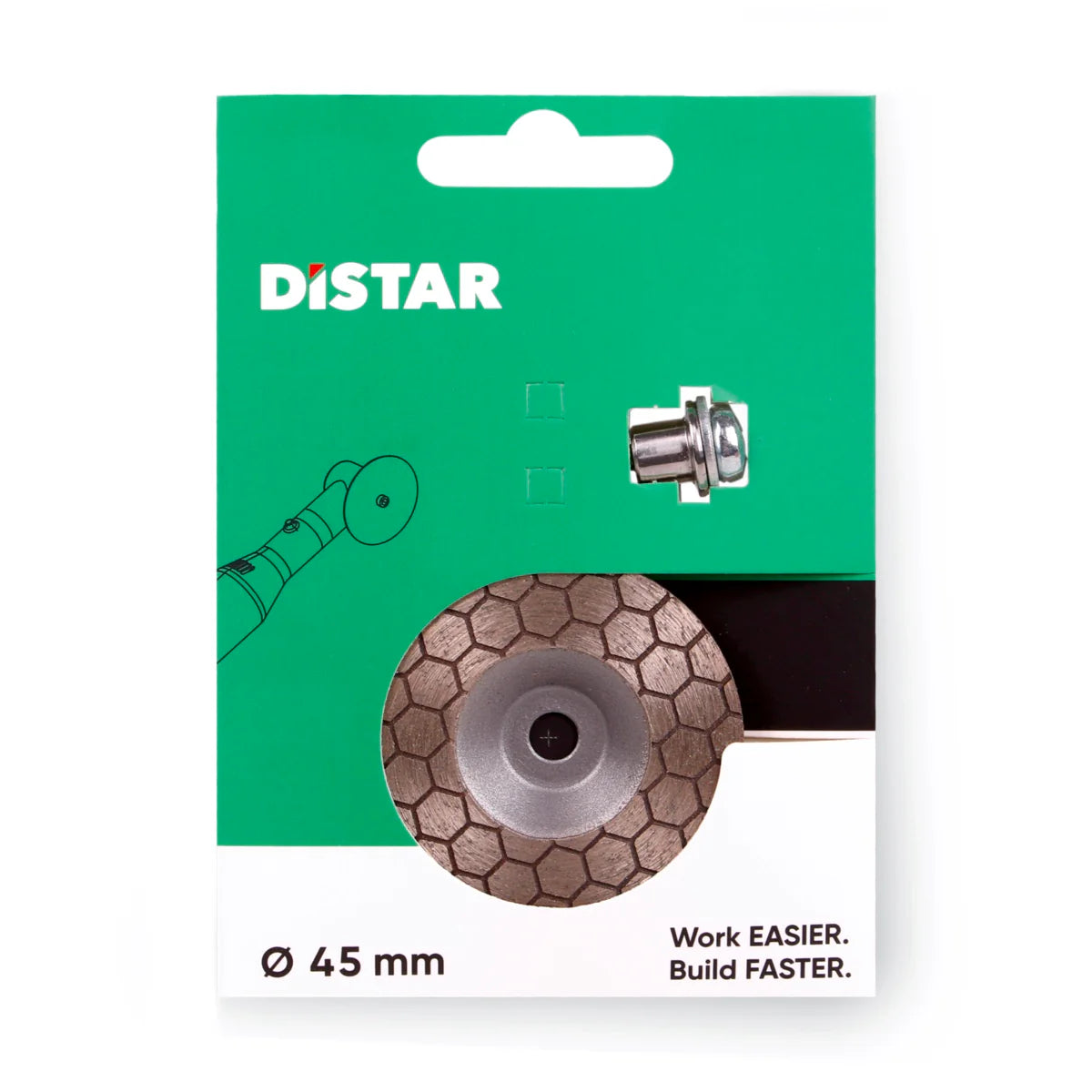 DISTAR NECTAR 2" DIAMOND GRINDING CUP – PRECISION TILE EDGE FINISHING TOOL