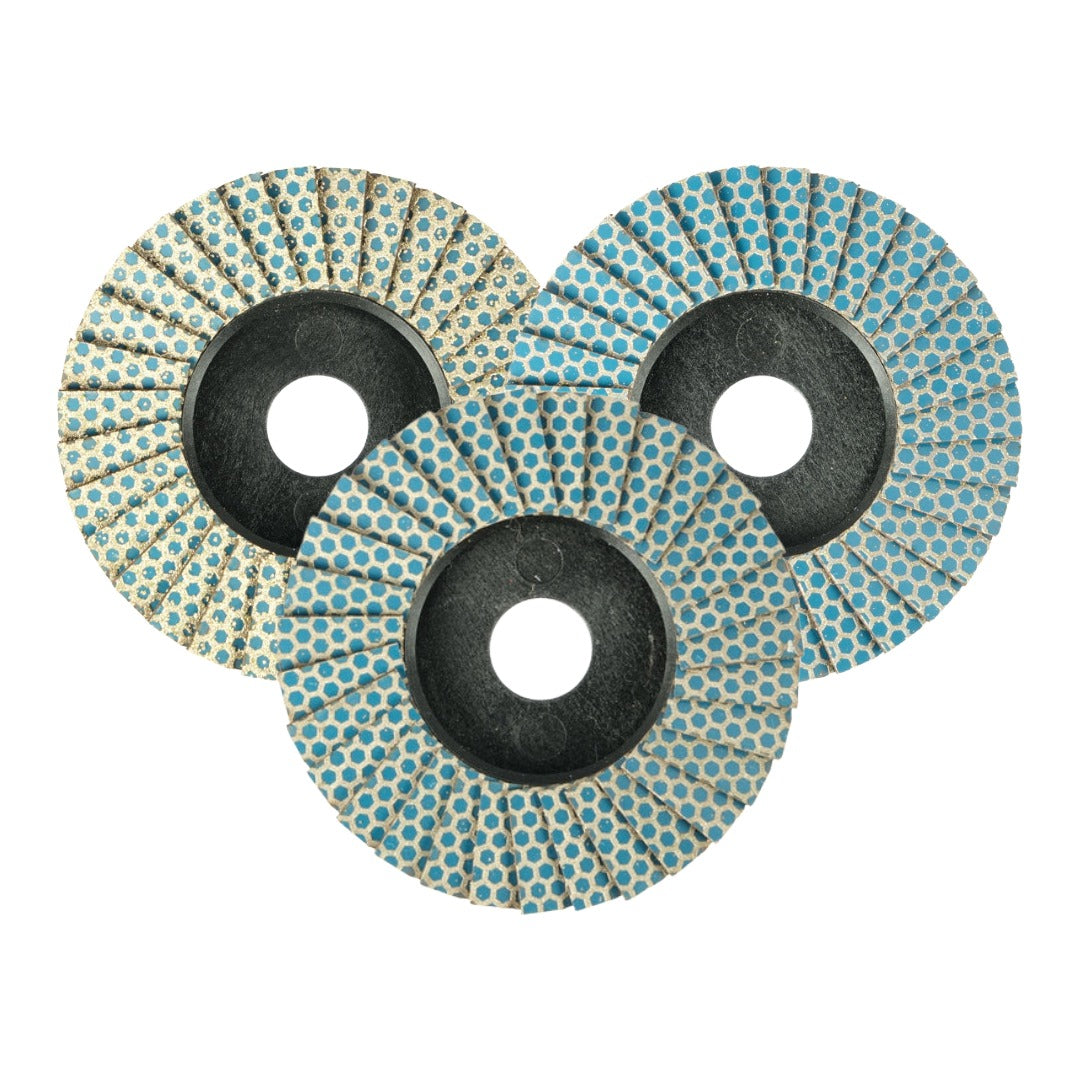 PROXXON INC DIAMOND-COATED FLAP DISCS FOR LHW/E AND LHW/A PACK OF 2
