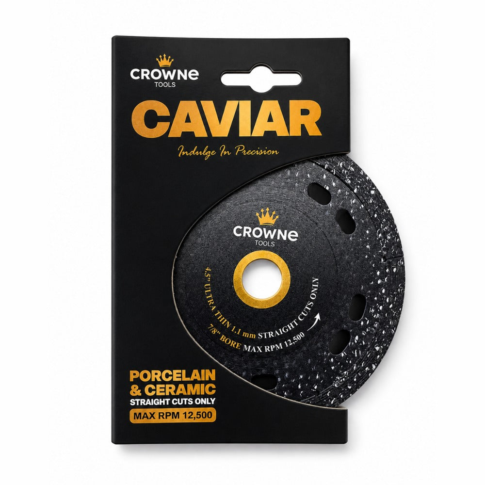 CROWNE TOOLS CAVIAR 4.5" ULTRA-THIN PRECISION DIAMOND BLADE