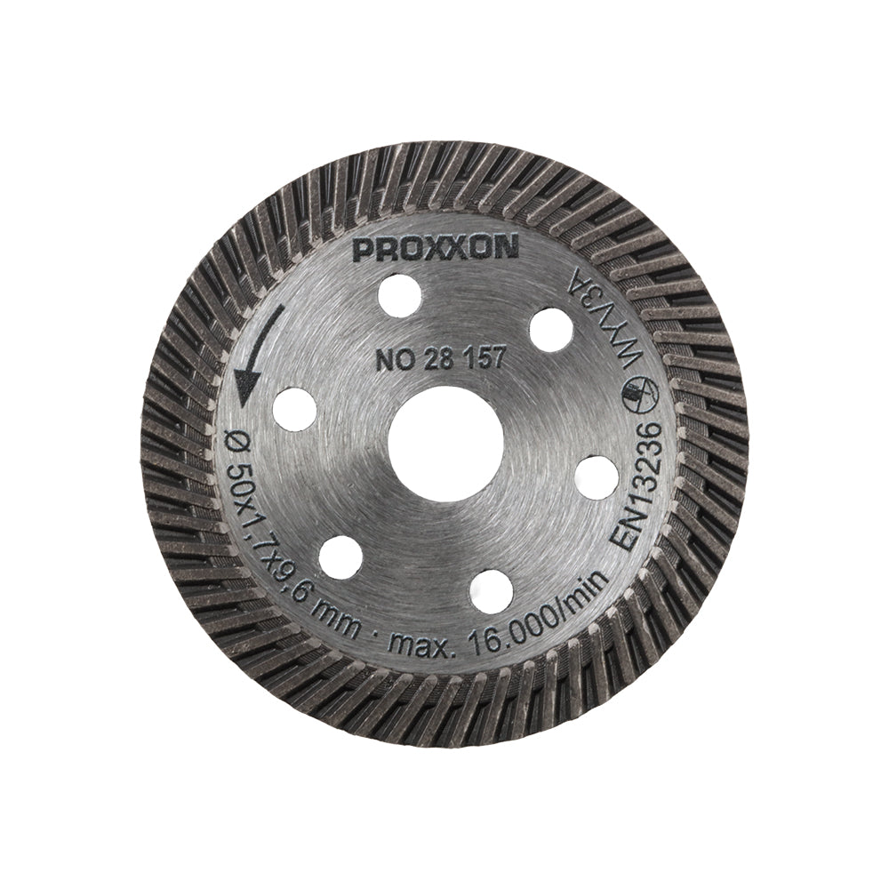PROXXON 2″ DIAMOND-COATED TURBO CUTTING DISC FOR LHW/E
