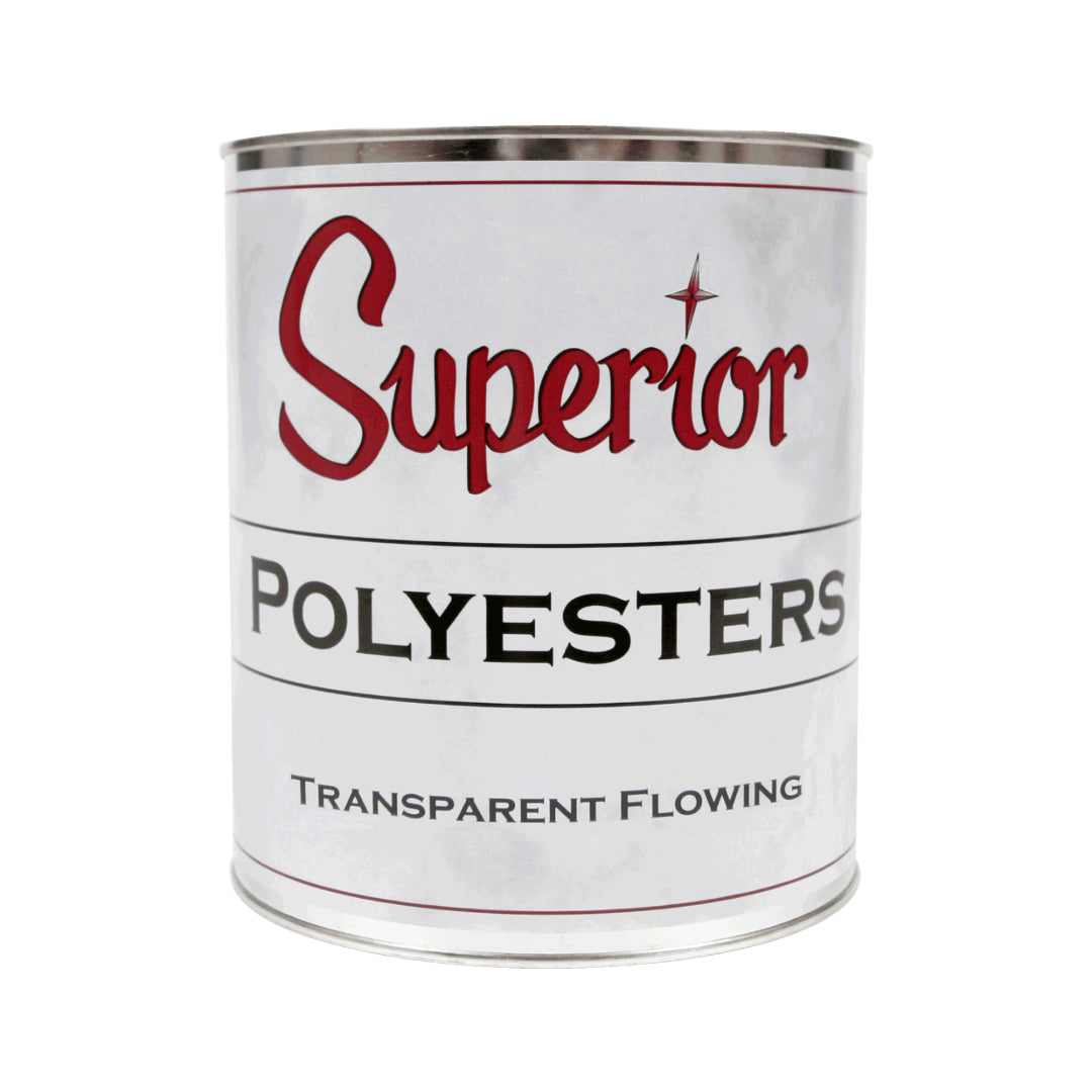 SUPERIOR TRANSPARENT POLYESTER FLOWING - DETROITDIAMONDTOOL