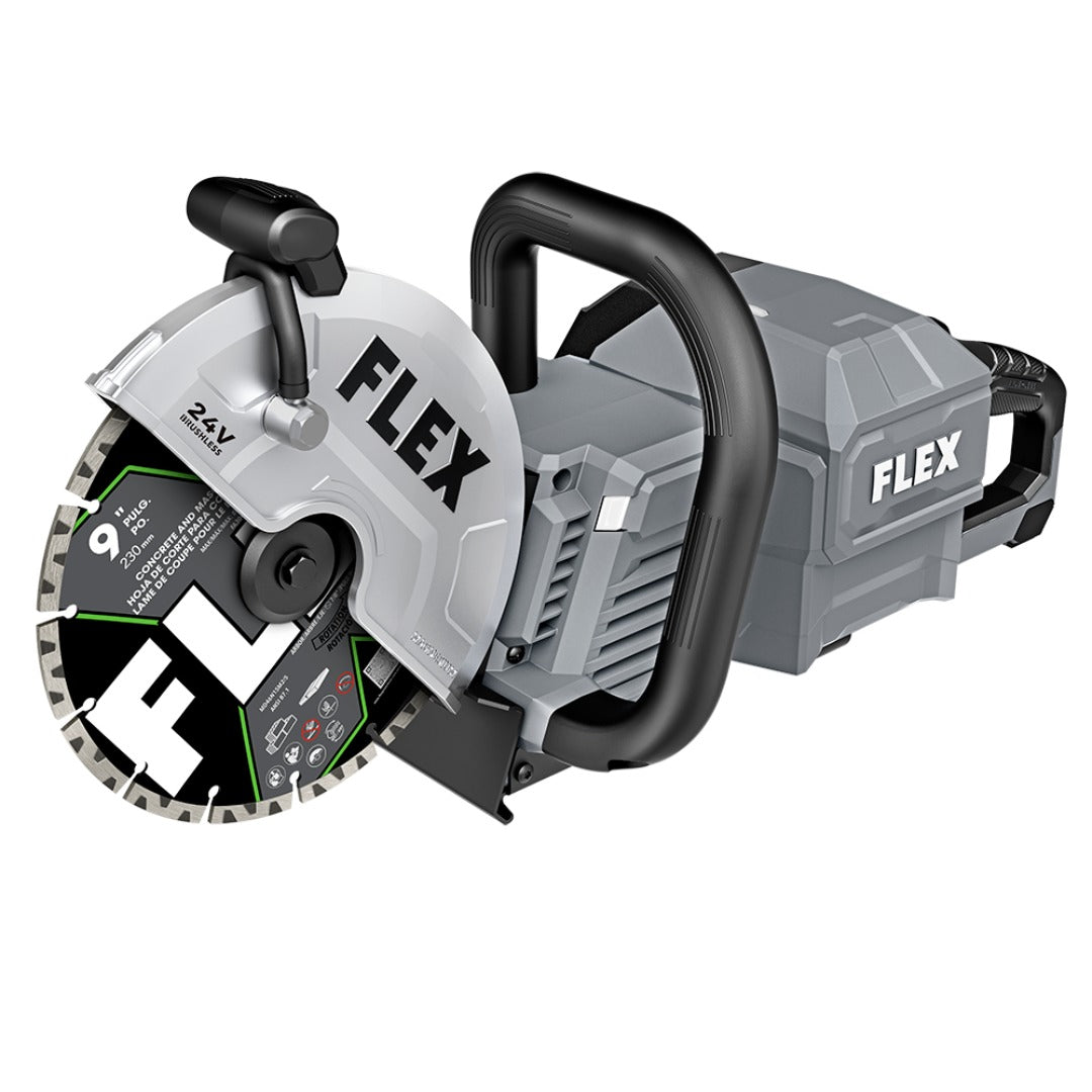 FLEX 24V 9" CORDLESS HANDHELD CUT-OFF SAW STACKED LITHIUM KIT – FX2481-2J