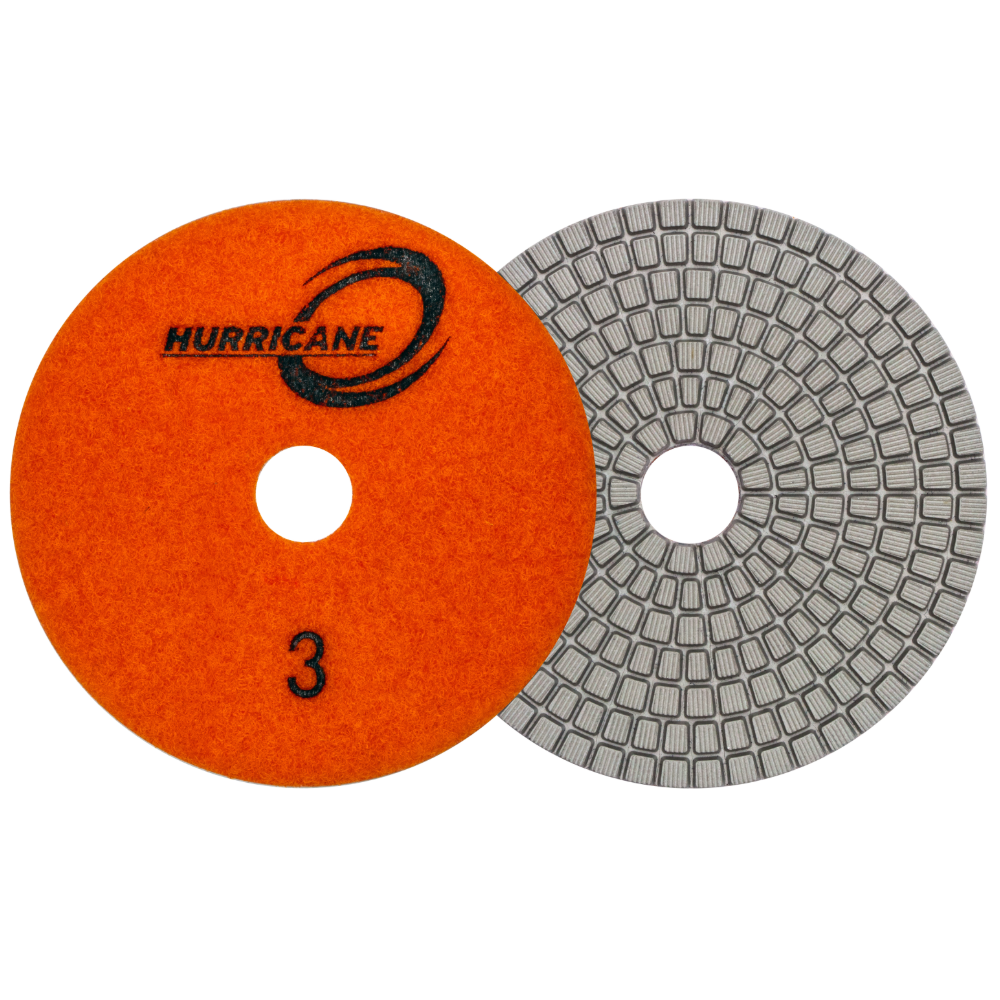 HURRICANE ES WHITE 3 STEP POLISHING SYSTEM - Detroitdiamondtools