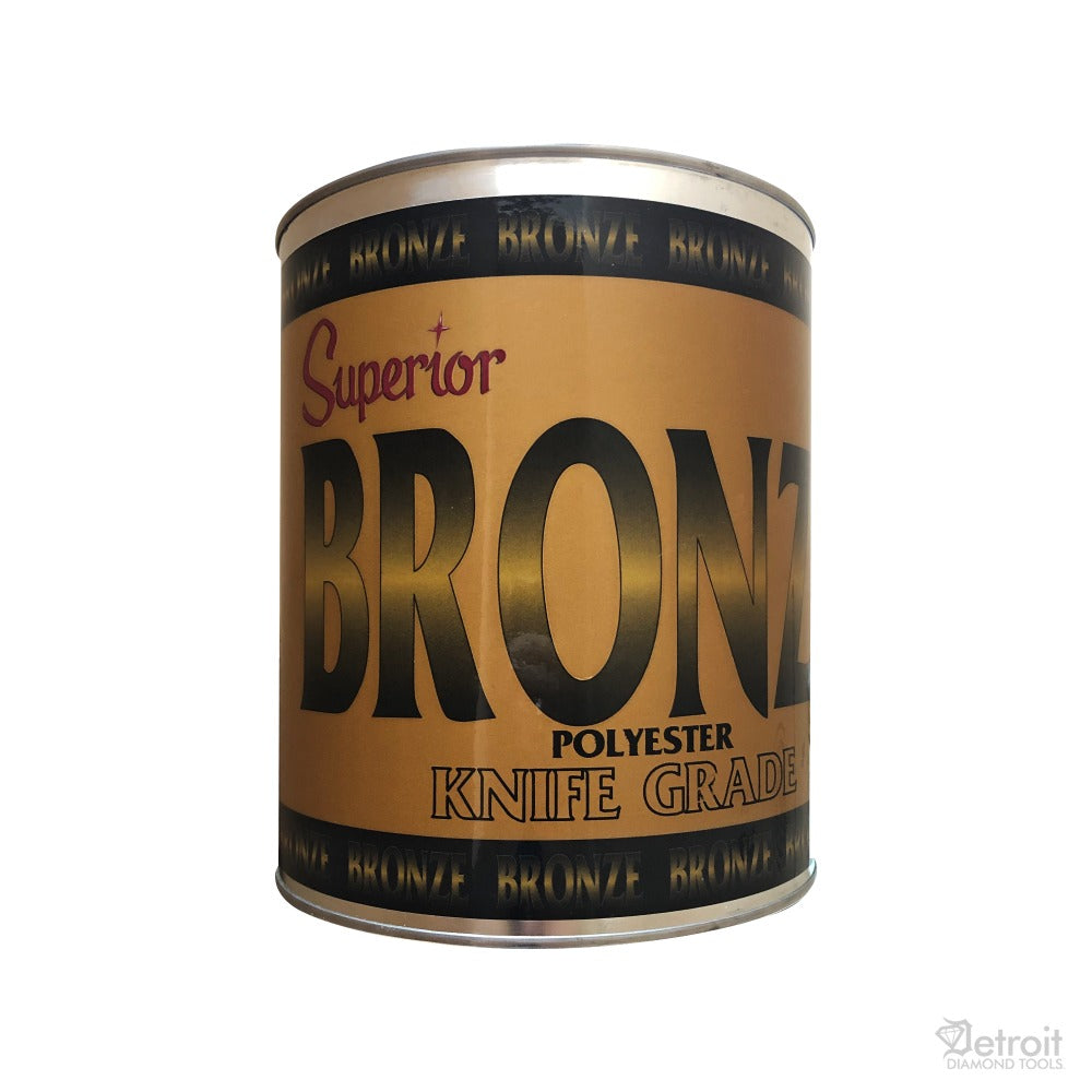 SUPERIOR BRONZE POLYESTER KNIFE GRADE ADHESIVE - detroitdiamondtools