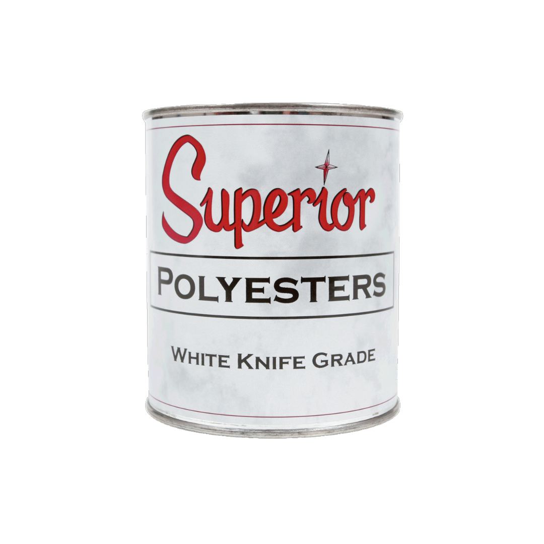 SUPERIOR POLYESTERS WHITE KNIFE GRADE - Detroitdiamondtools